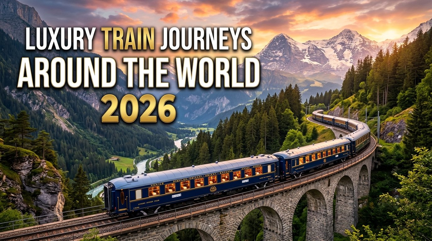 Luxury Train Journeys Around the World 2026